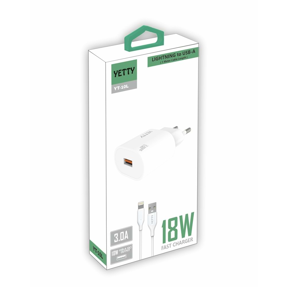(YT-10L) 18W LIGHTNING ŞARJ YETTY-5Lİ