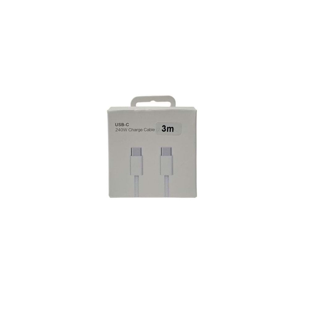 (TC35) TYPE-C TO TYPE-C KABLO 3 METRE