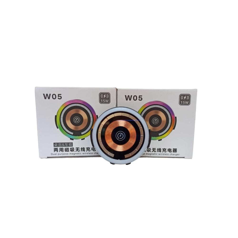 ARAÇ TELEFON TUTUCU WİRELESS (W05)