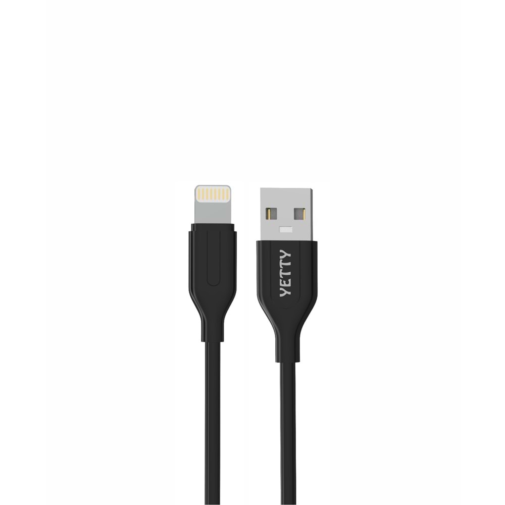 (YKB-02) LIGHTNING USB KABLO SİYAH-10LU