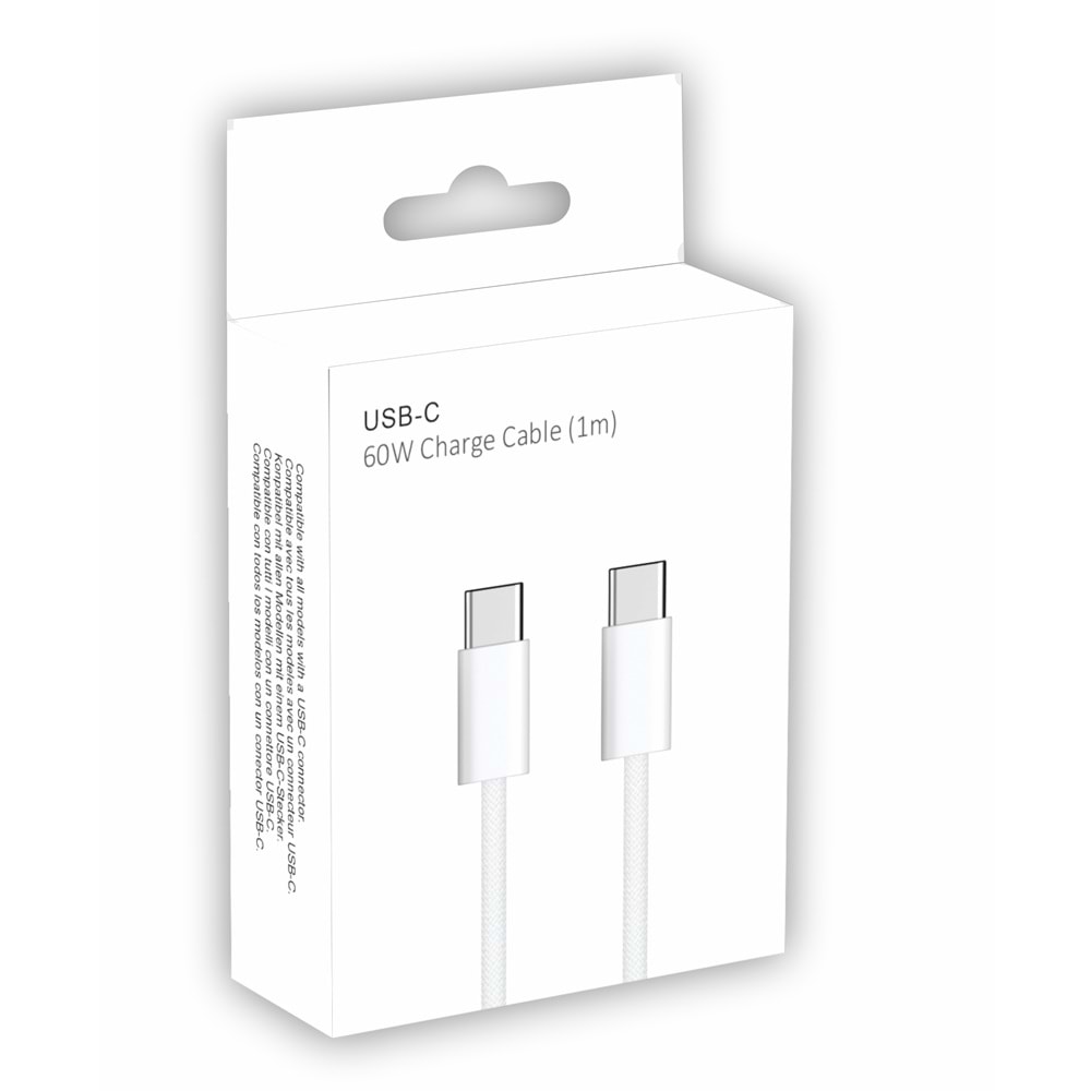 (K2795) TYPE-C TO TYPE-C KABLO ORJ.TİP ÖRGÜLÜ