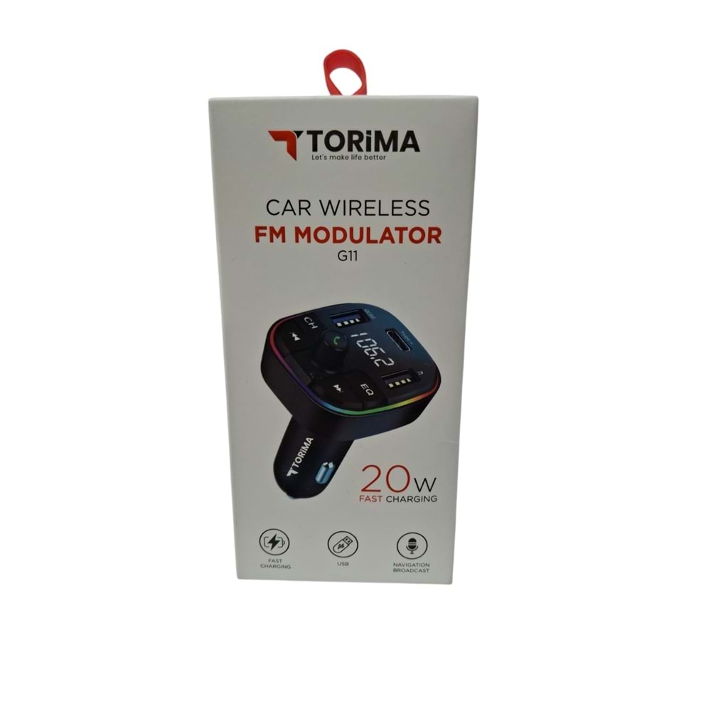(G11) BLUETOOTH FM MODÜLATÖR