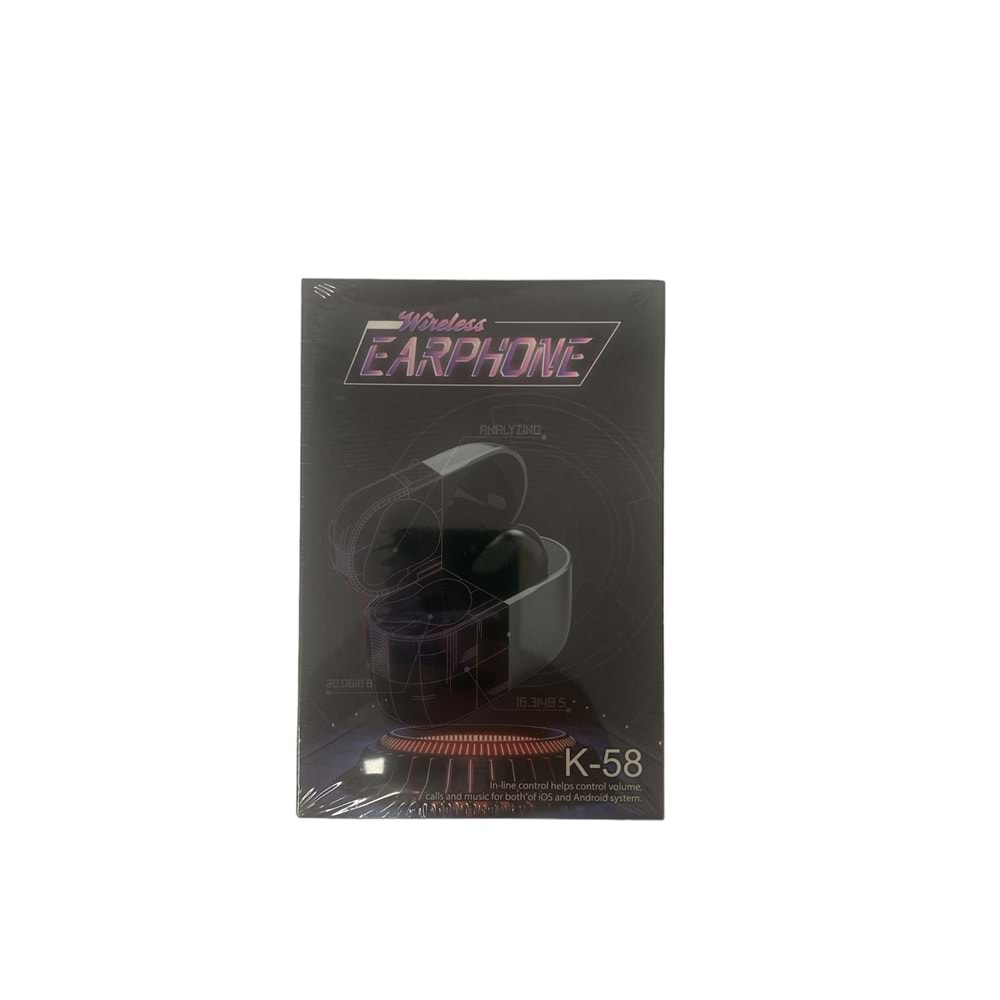BLUETOOTH KULAKLIK (K58)