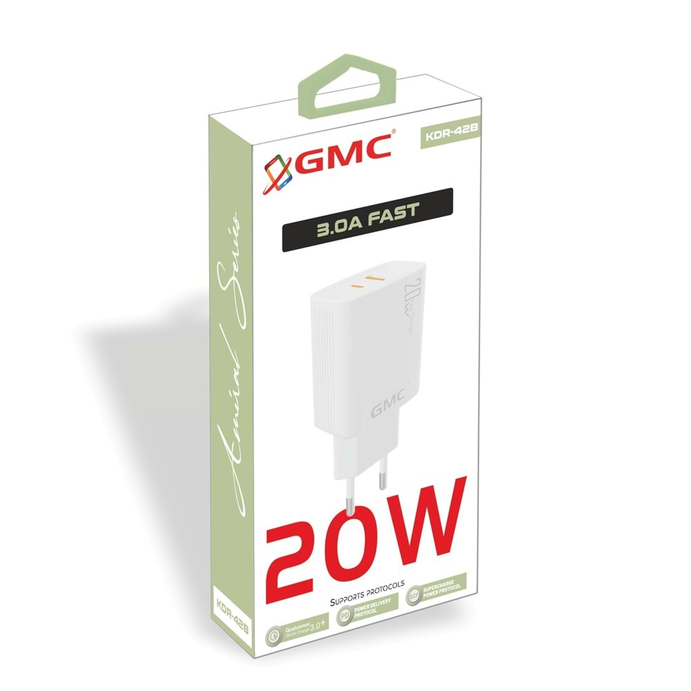 (KDR-42B) 20W USB+PD ŞARJ GMC