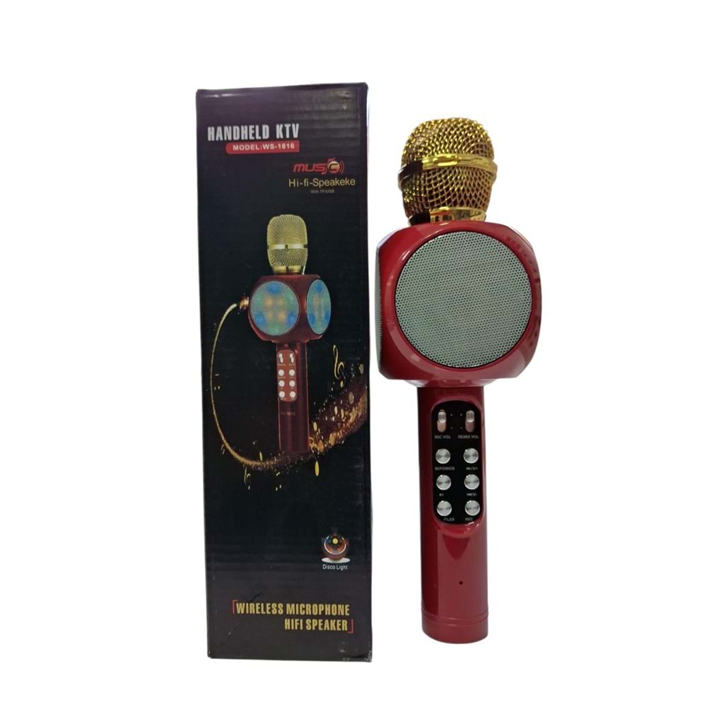 (WS-1816) MÜZİK KUTUSU KARAOKE