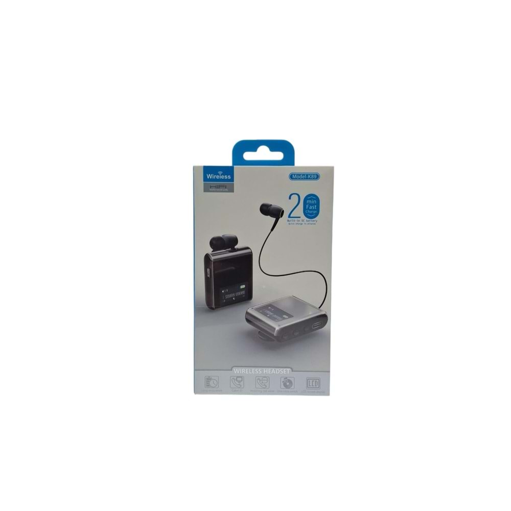 BLUETOOTH KULAKLIK MAKARALI (K89)