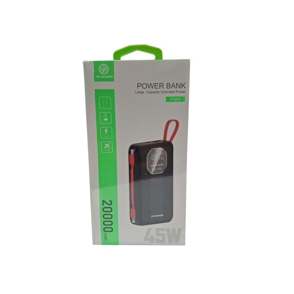 (P954) 18.000 MAH POWER BANK 45W