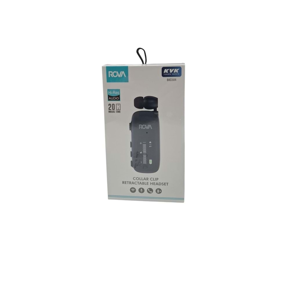 (RV-BKG504) BLUETOOTH KULAKLIK MAKARALI ROVA