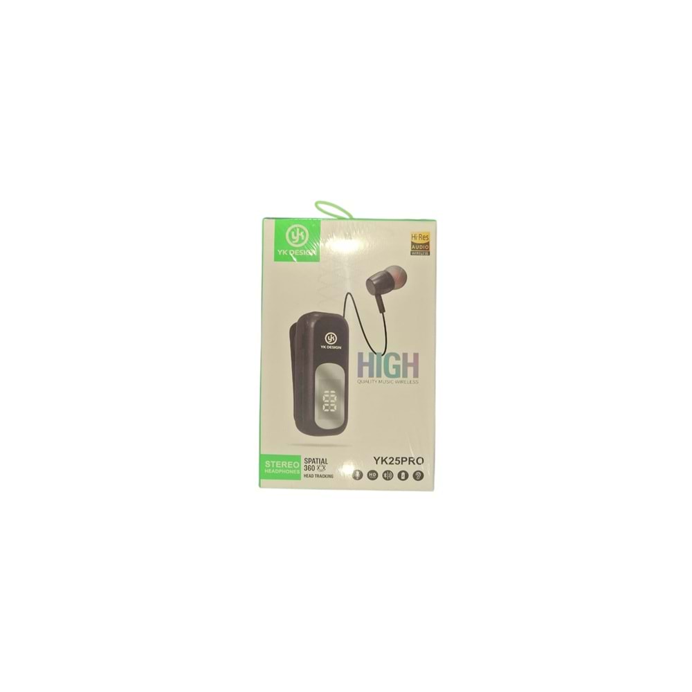 (YK-25 PRO) BLUETOOTH KULAKLIK MAKARALI