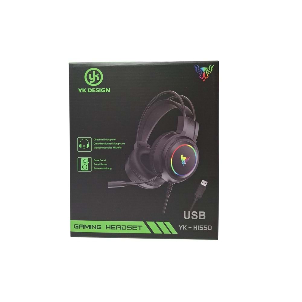 HEADSET KULAKLIK GAMİNG (YK-H1550)
