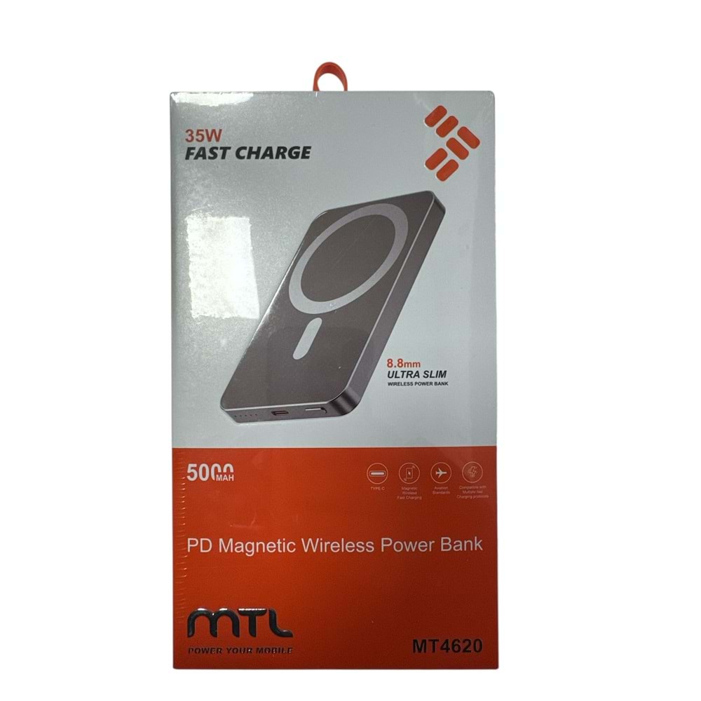 (MT4620) 5000 MAH POWER BANK MAGSAFE
