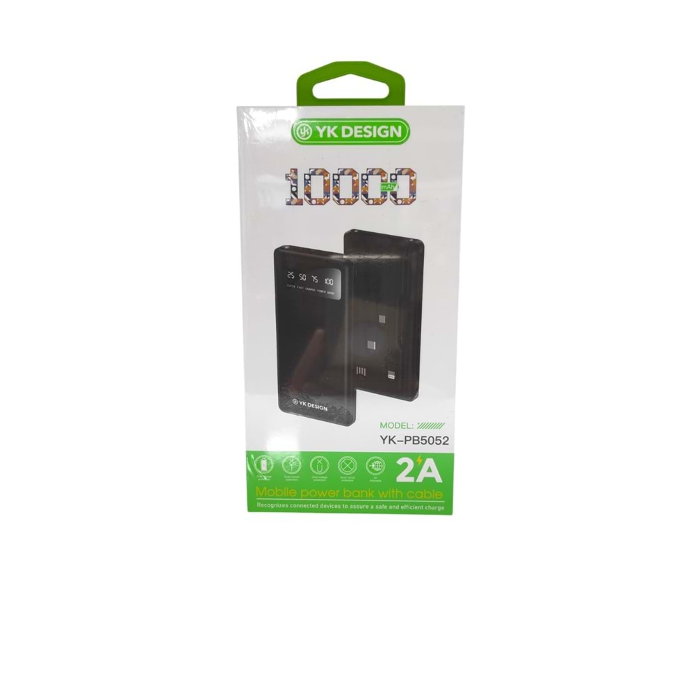 (YK-PB5052) 10.000 MAH POWER BANK