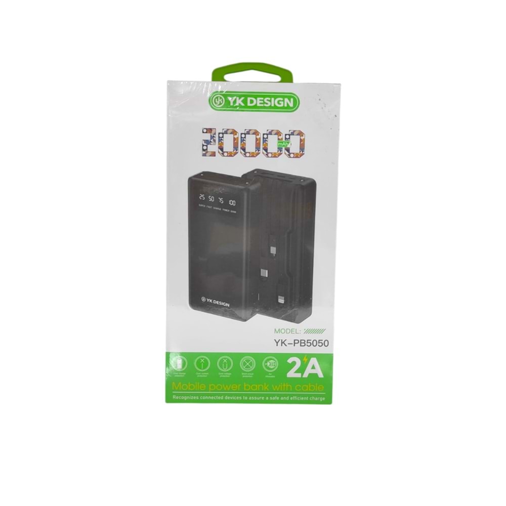 (YK-PB5050) 20.000 MAH POWER BANK