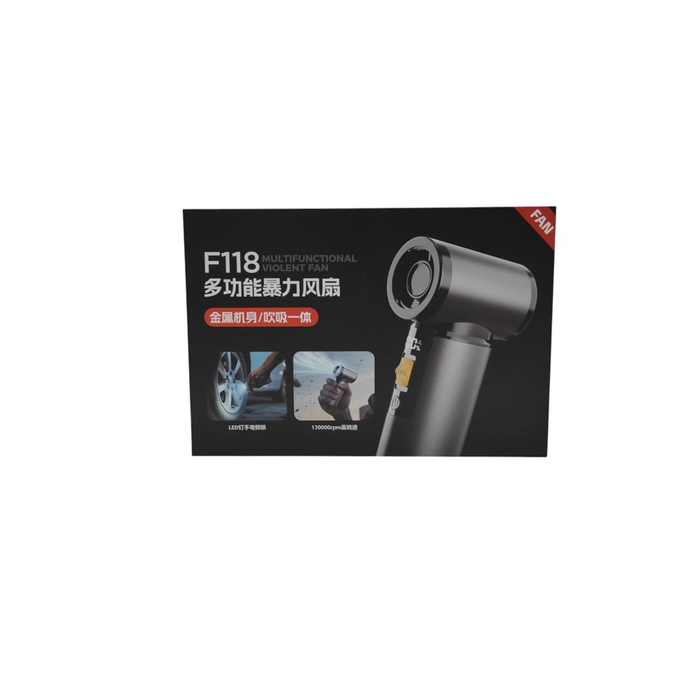TABANCA FAN ŞARJLI (GXZ-F118)