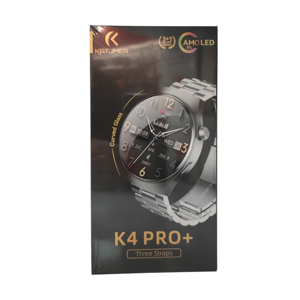(K4 PRO) AKILLI SAAT KATJMER
