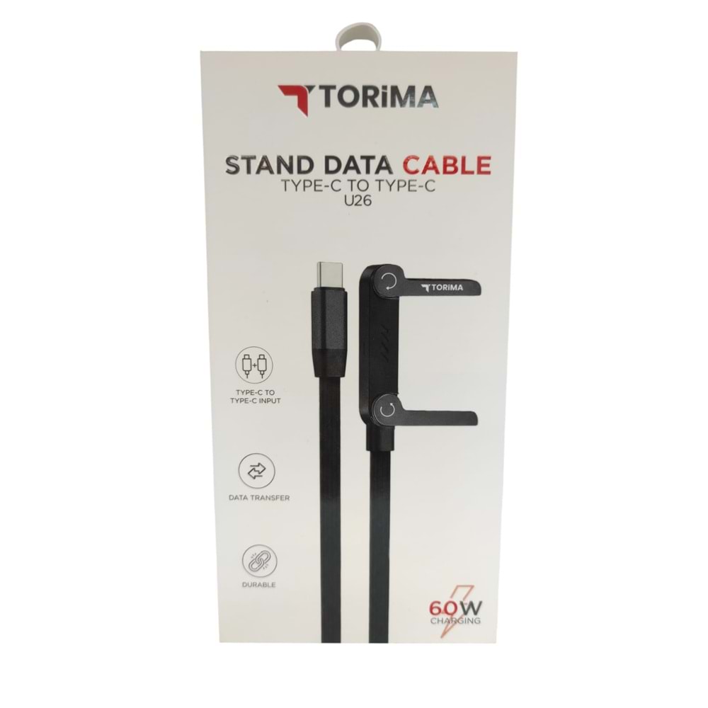 (U26) TYPE-C TO TYPE-C KABLO STANDLI