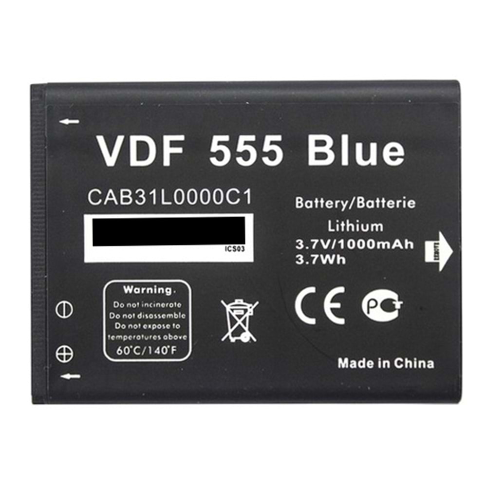 VDF 555 BATARYA A KALİTE