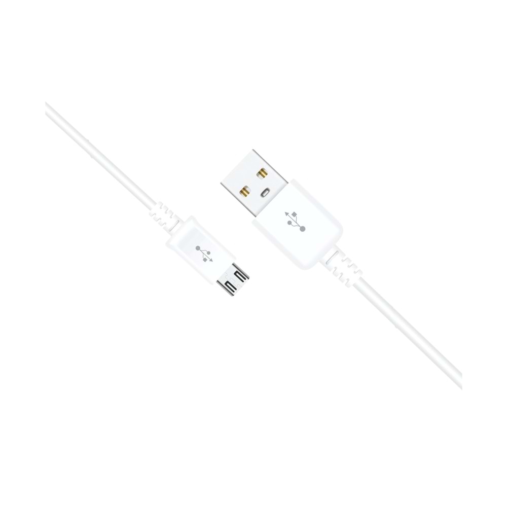 (GKB-07) MİCRO UÇ USB KABLO BEYAZ