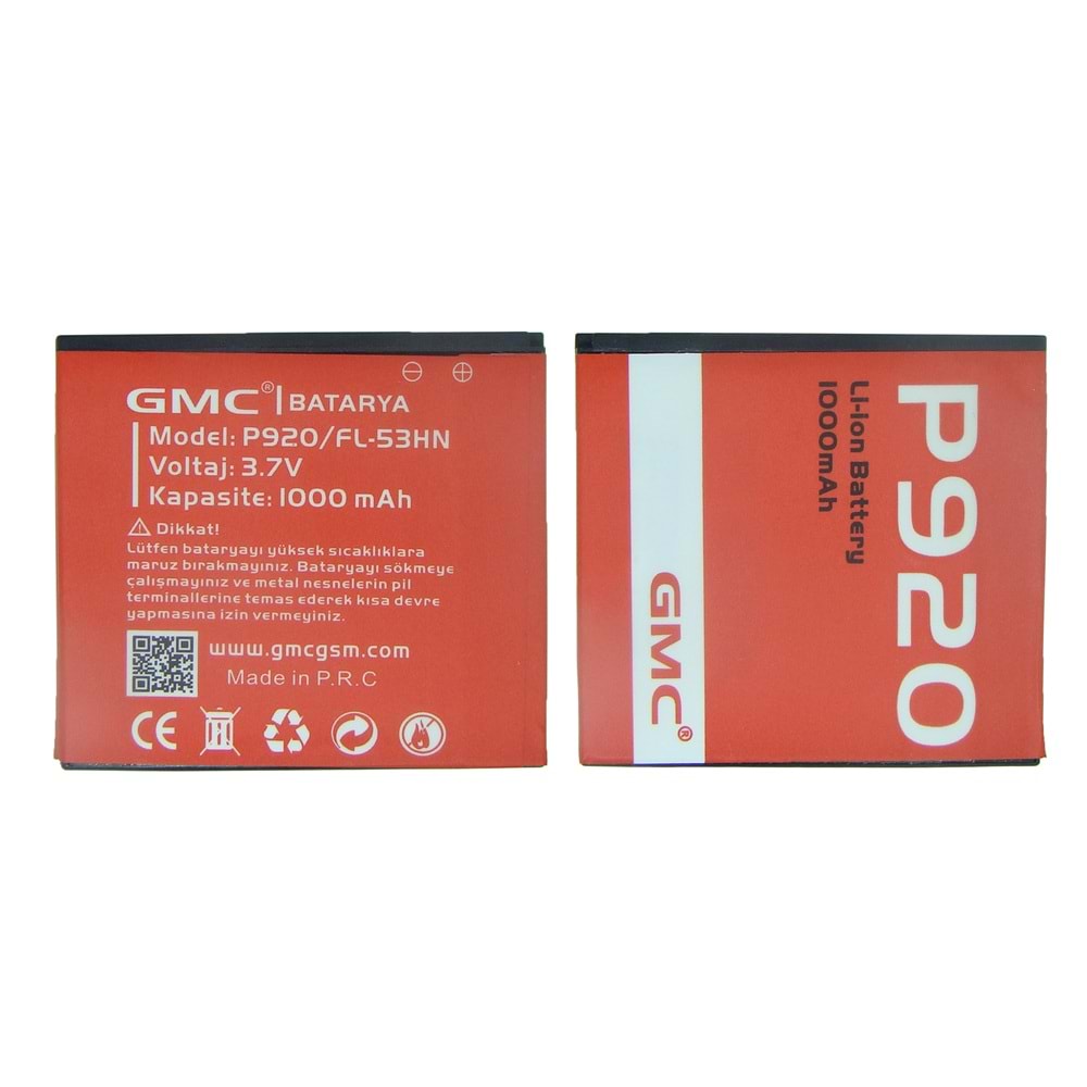 P920 BATARYA GMC