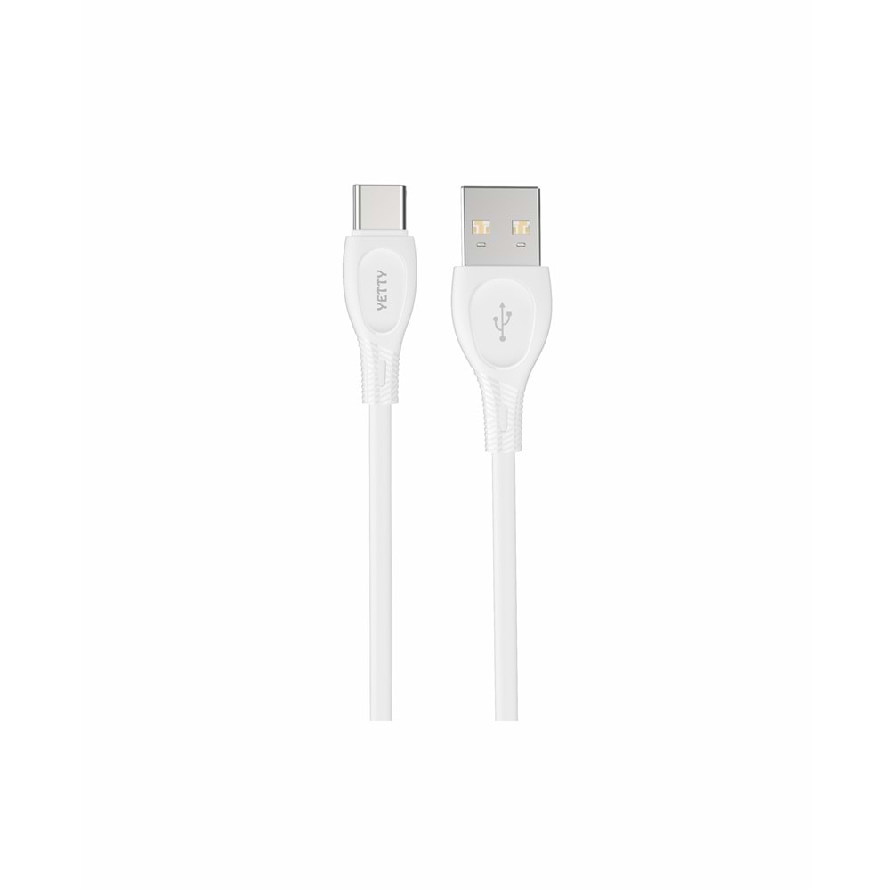(YKB-03) TYPE-C USB KABLO BEYAZ-10LU