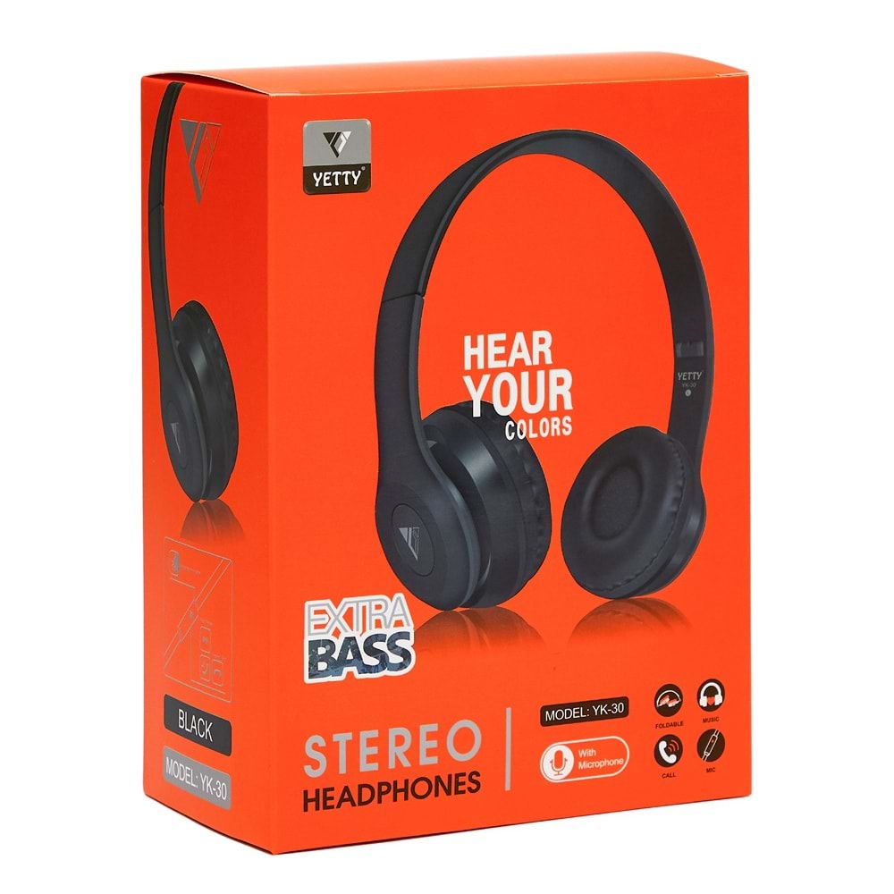 (YK-30) HEADSET KULAKLIK YETTY-5Lİ