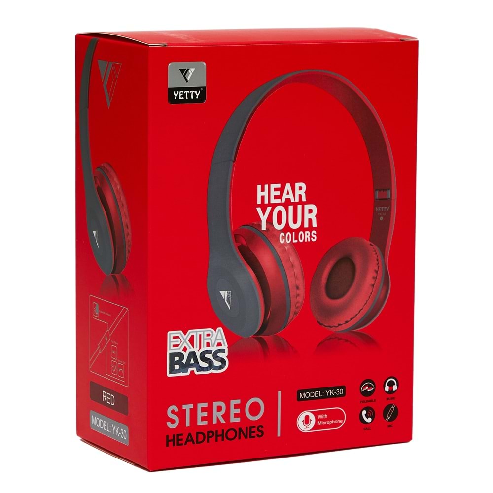 (YK-30) HEADSET KULAKLIK YETTY-5Lİ