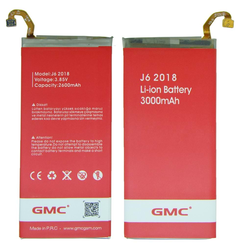 J6 2018 BATARYA GMC