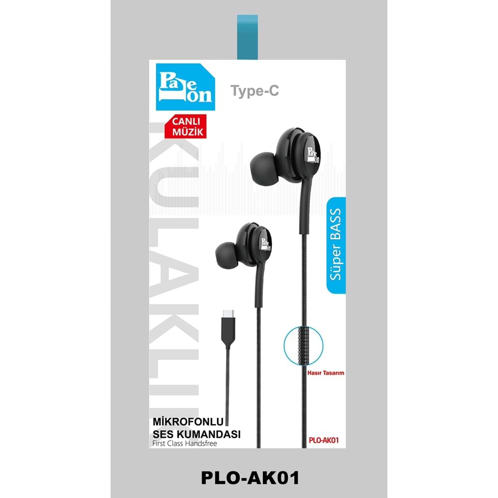 TYPE-C KULAKLIK (PLO-AK01)