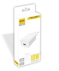 (YT-18T) 18W TYPE-C ŞARJ YETTY-5Lİ