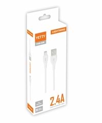 (YKB-02) LIGHTNING USB KABLO BEYAZ-10LU