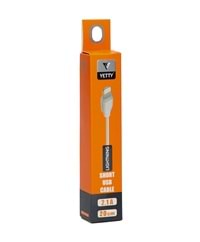 (YKB-05) LIGHTNING USB KABLO KISA BEYAZ-10LU