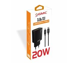 (KDR-42LT) 20W USB+PD LIGHTNING ŞARJ GMC