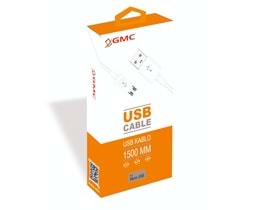 (GKB-07) MİCRO UÇ USB KABLO BEYAZ