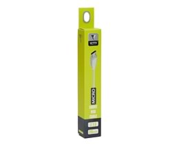 (YKB-04) MİCRO UÇ USB KABLO KISA BEYAZ-10LU