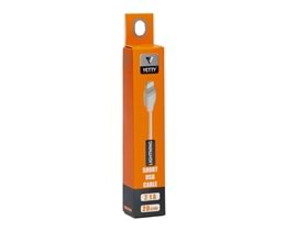 (YKB-05) LIGHTNING USB KABLO KISA BEYAZ-10LU