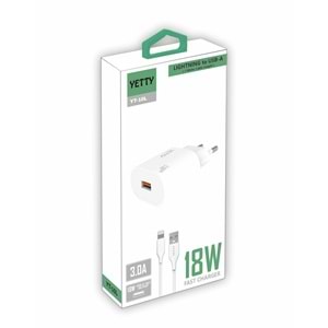 (YT-10L) 18W LIGHTNING ŞARJ YETTY-5Lİ