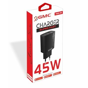 (KDR-45B) 45W USB+PD ŞARJ GMC
