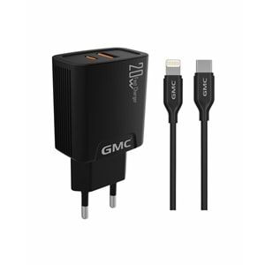 (KDR-42LT) 20W USB+PD LIGHTNING ŞARJ GMC