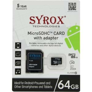 64 GB MİCRO SD(CLASS 10)