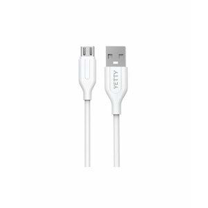 (YKB-01) MİCRO UÇ USB KABLO BEYAZ-10LU