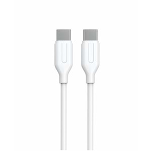 (YKB-07) TYPE-C TO TYPE-C KABLO BEYAZ-10LU