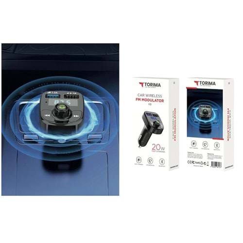 BLUETOOTH FM MODÜLATÖR (X8)