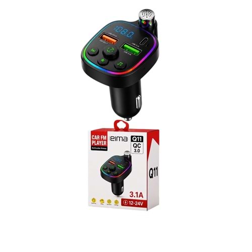 BLUETOOTH FM MODÜLATÖR (ECC-Q11)