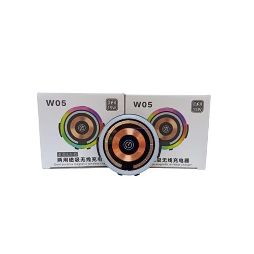 ARAÇ TELEFON TUTUCU WİRELESS (W05)