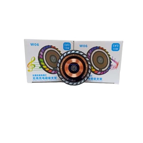 ARAÇ TELEFON TUTUCU WİRELESS (W06)