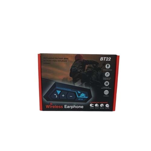 BLUETOOTH İNTERCOM KULAKLIK (BT22)