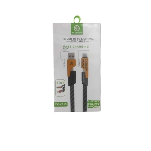 (YK-K315) TYPE-C TO TYPE-C KABLO
