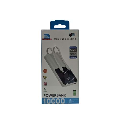 (PLO-V26B) 10.000 MAH POWER BANK FAST