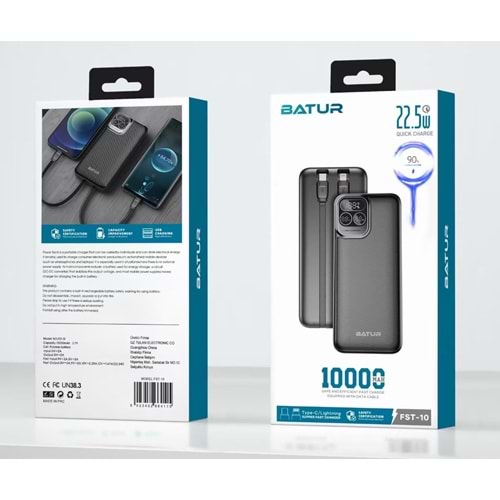 (FST-10) 10.000 MAH POWER BANK 22.5W