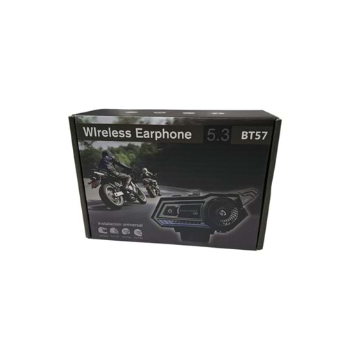 BLUETOOTH İNTERCOM KULAKLIK (BT57)